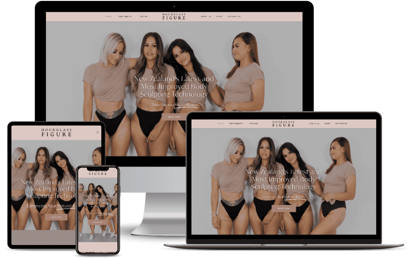 HourglassFigure Site